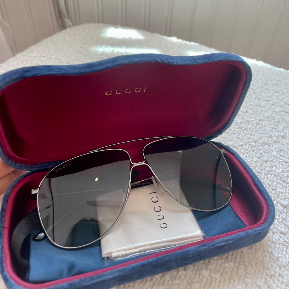 Gucci Pilot Sunglasses